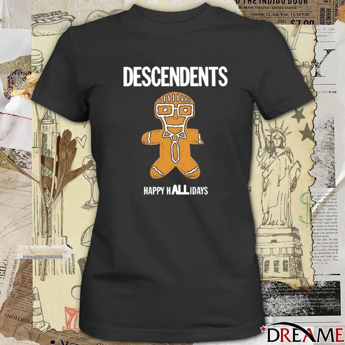 Descendents Happy HALLidays 2025 t-shirt