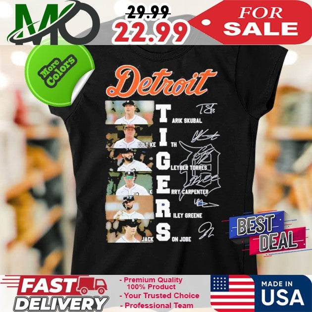 Detroit Tigers Baseball Star 2025 Shirt