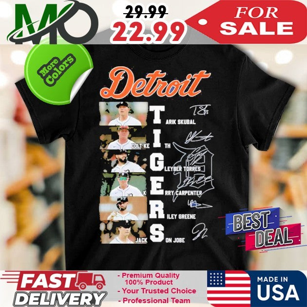 Detroit Tigers Baseball Star 2025 Shirt