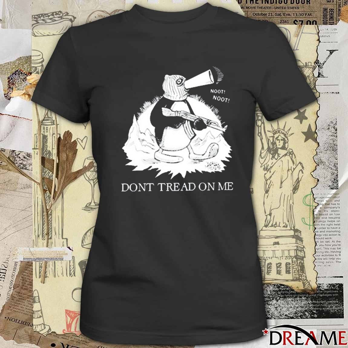 Diablo Macabre Don’t Tread On Me Penguin Noot Noot t-shirt