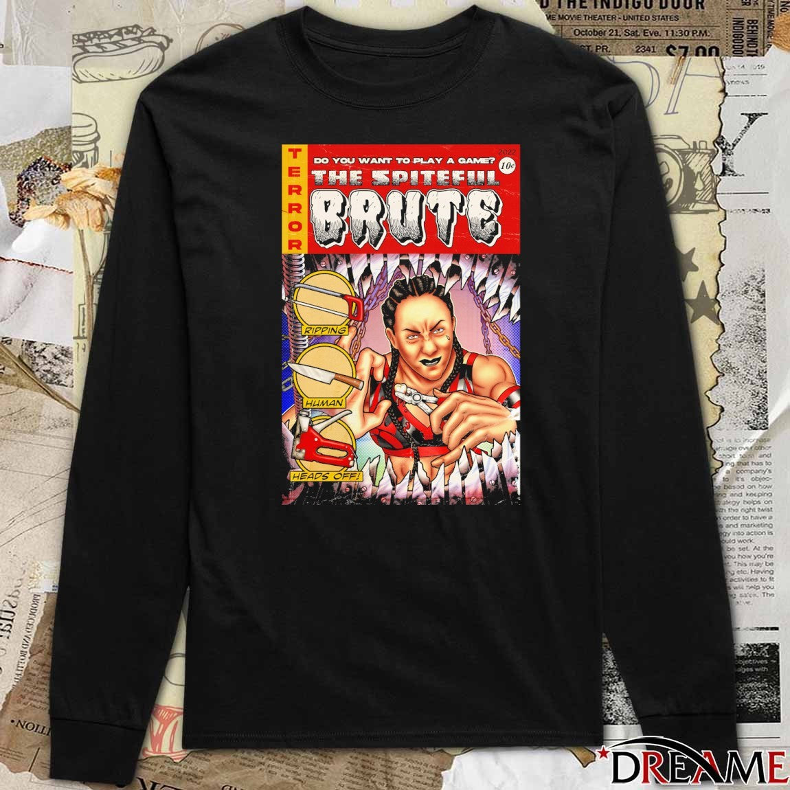 Do You Want To Play A Game The Spiteful Brute Ripping Human Heads Off New t-shirt
