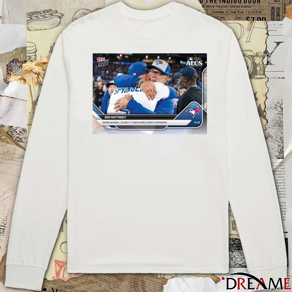 Don Mattingly 2025 MLB Topps Donnie Baseball Secures 1st Career World Series Appearance t-shirt