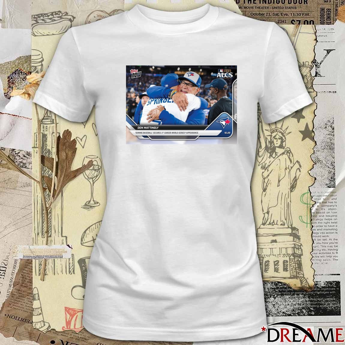 Don Mattingly 2025 MLB Topps Donnie Baseball Secures 1st Career World Series Appearance t-shirt