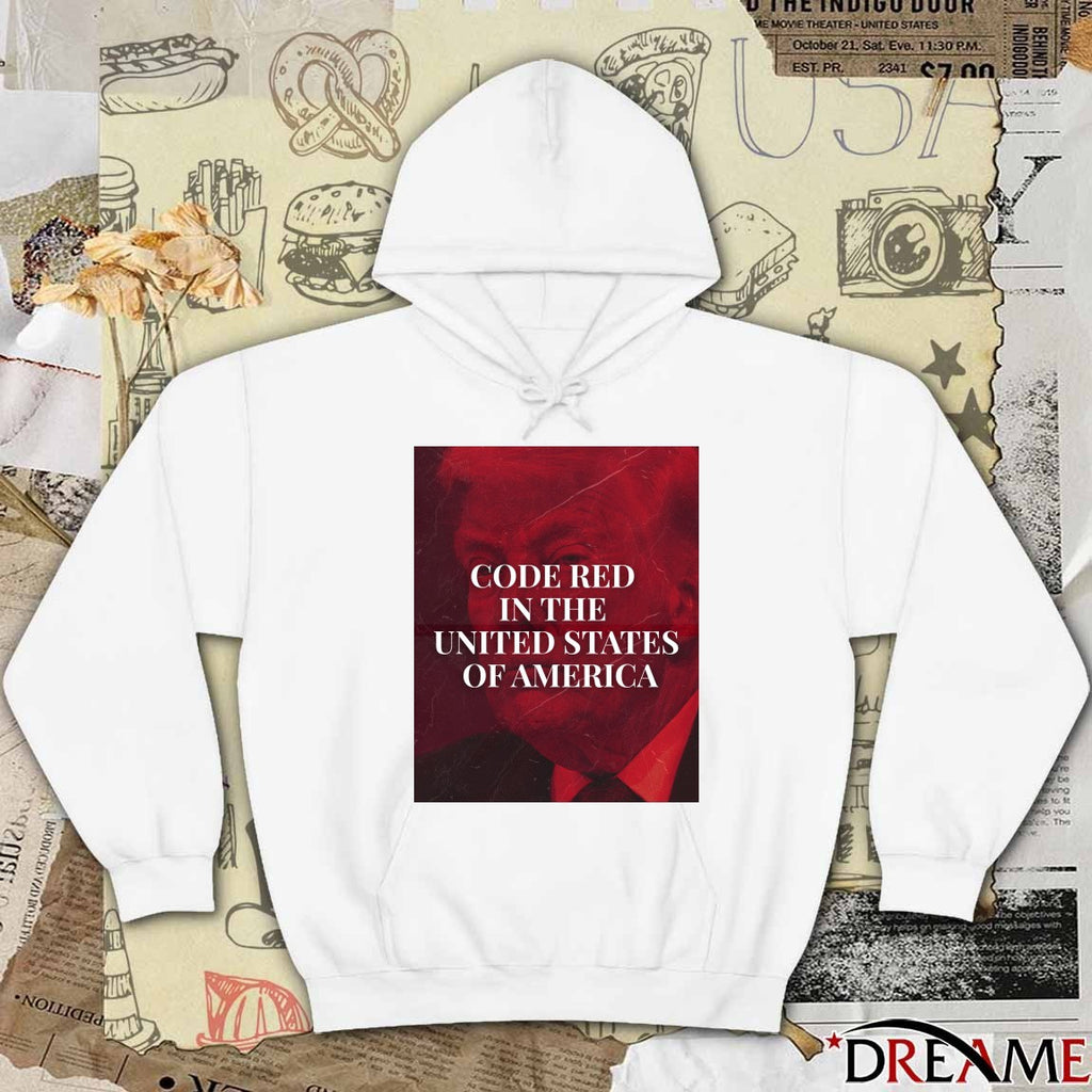 Donald Trump Code Red In The United States Of America t-shirt