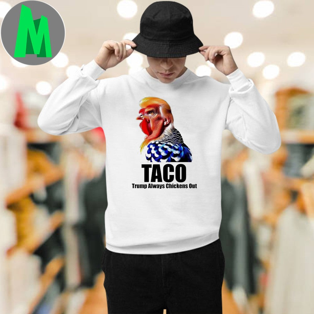 Donald Trump Taco Chicken T-Shirt Political Satire Anti-Trump Humor Graphic Tee