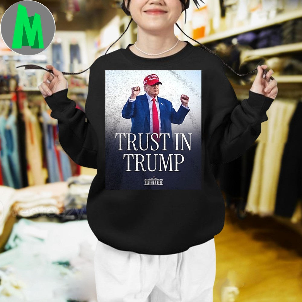 Donald Trump Trust In Trump Political Graphic T-Shirt