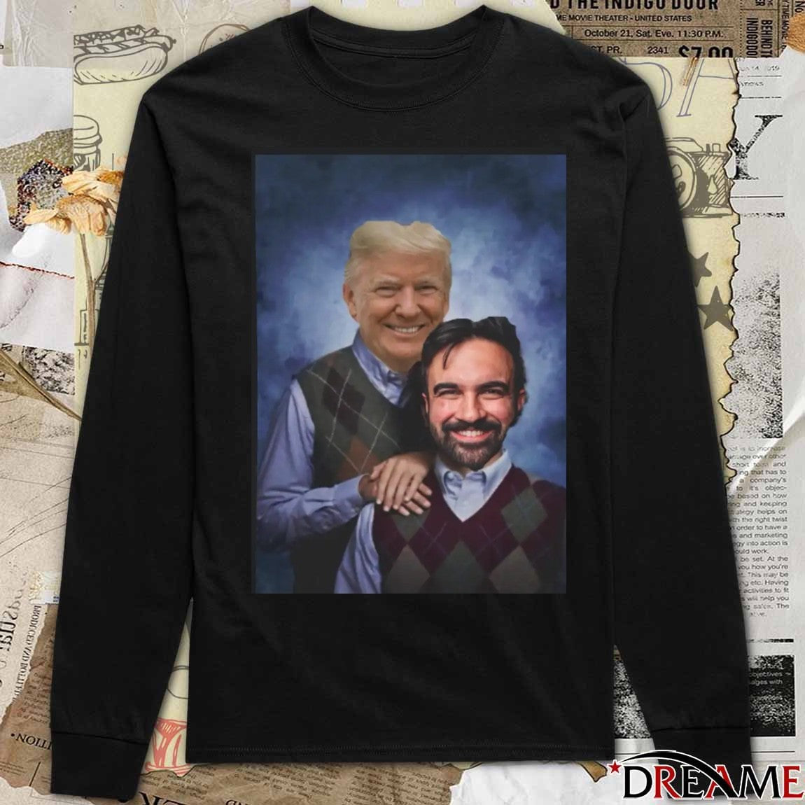 Donald Trump Zohran Mamdani Step Brothers Meme t-shirt