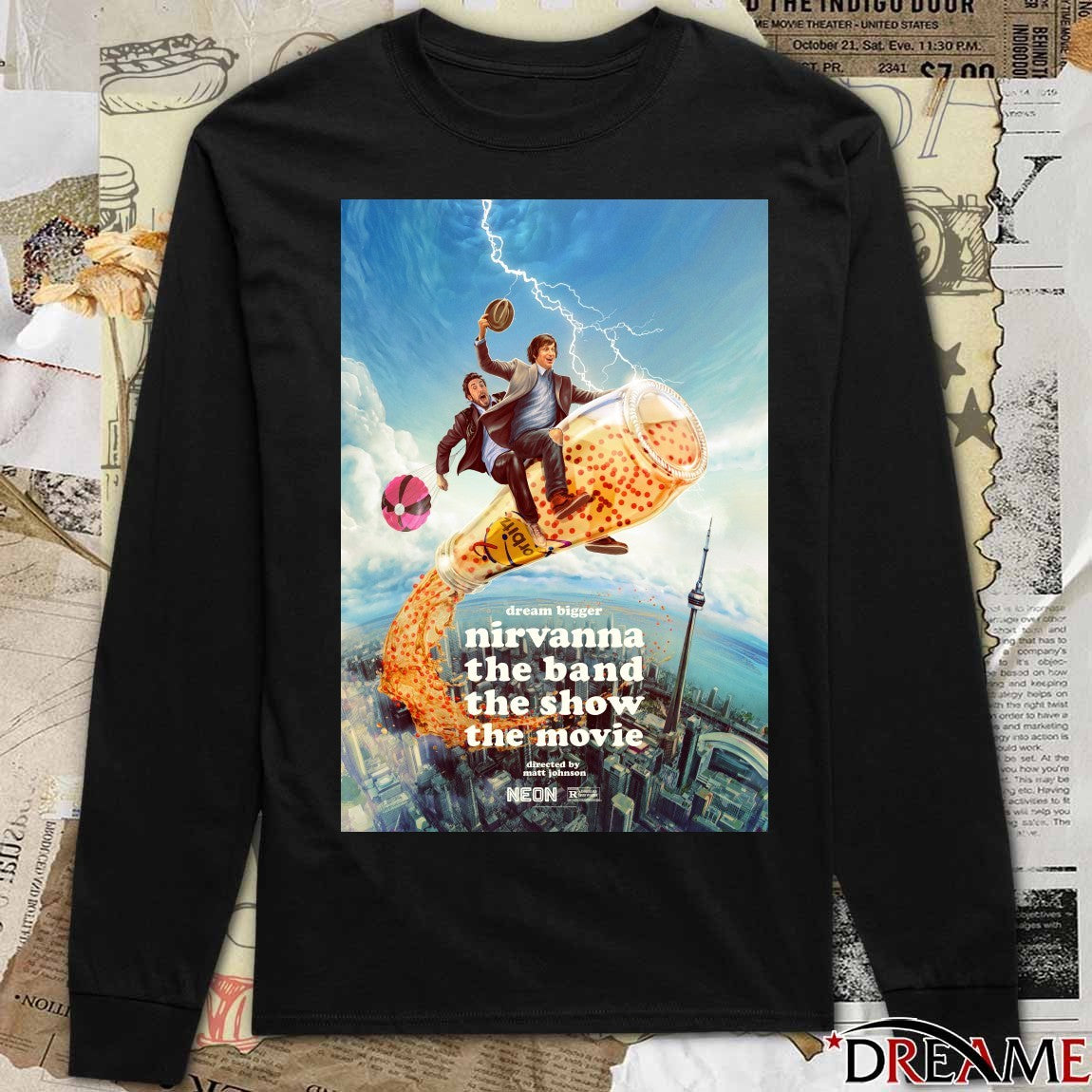 Dream Bigger – Nirvanna The Band The Show The Movie In Theaters February 13 2026 Poster t-shirt