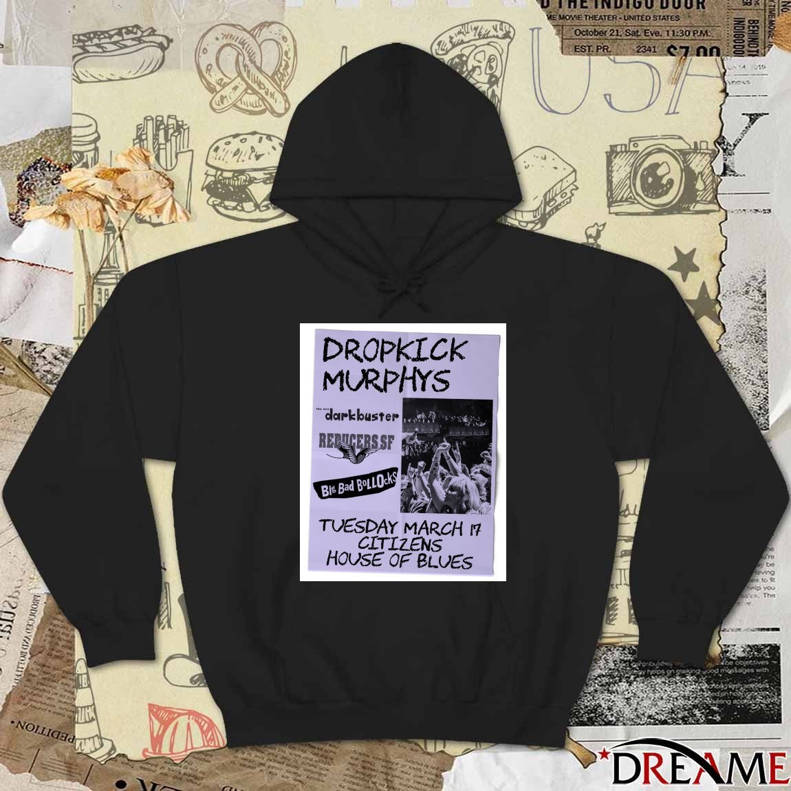 Dropkick Murphys March 17 2026 Citizens House Of Blues Poster t-shirt