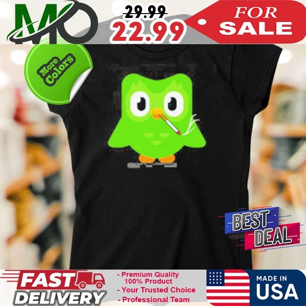 Duolingo Dual Language Graphic Funny Shirt