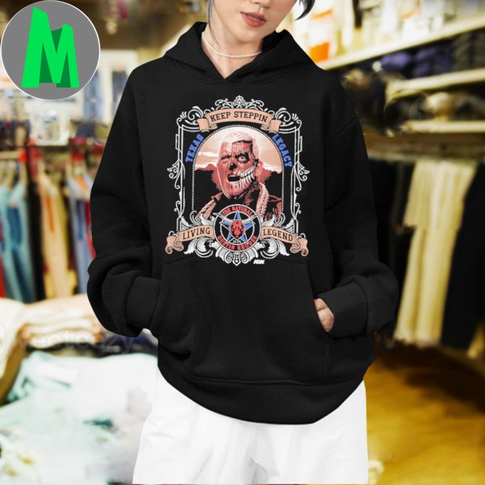 Dustin Rhodes Keep Steppin Texas Legacy Living Legend T-Shirt