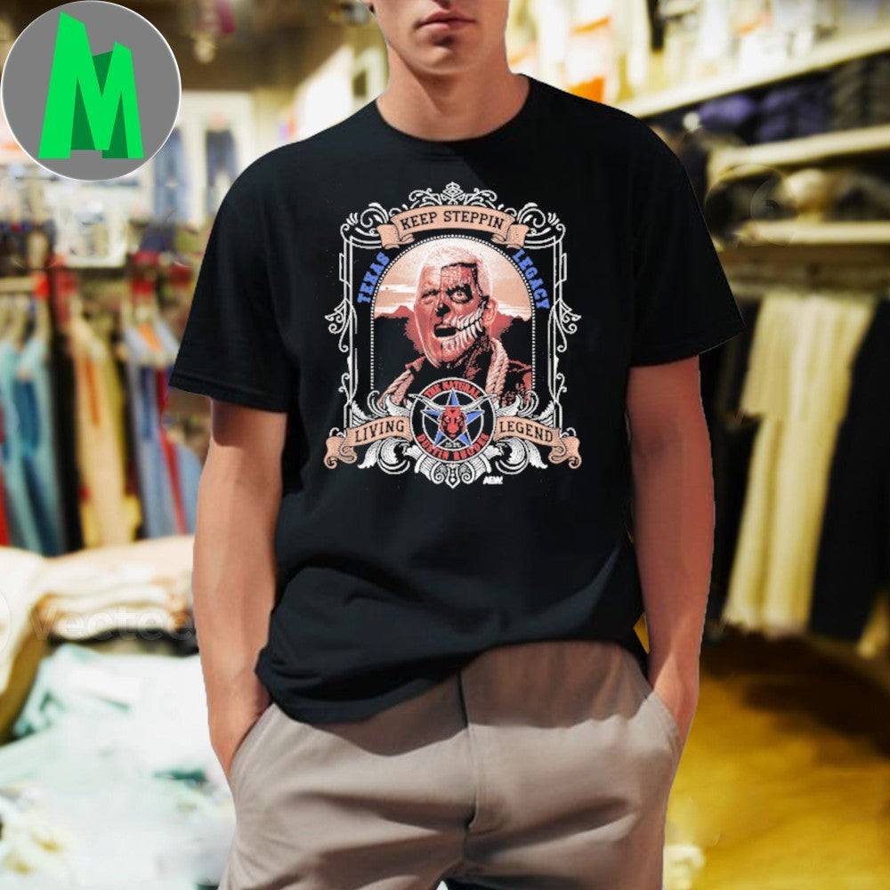 Dustin Rhodes Keep Steppin Texas Legacy Living Legend T-Shirt