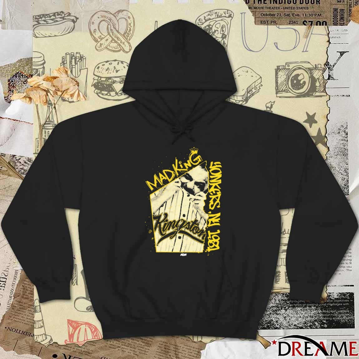 Eddie Kingston Madking Yonkers 1981 AEW 2025 t-shirt