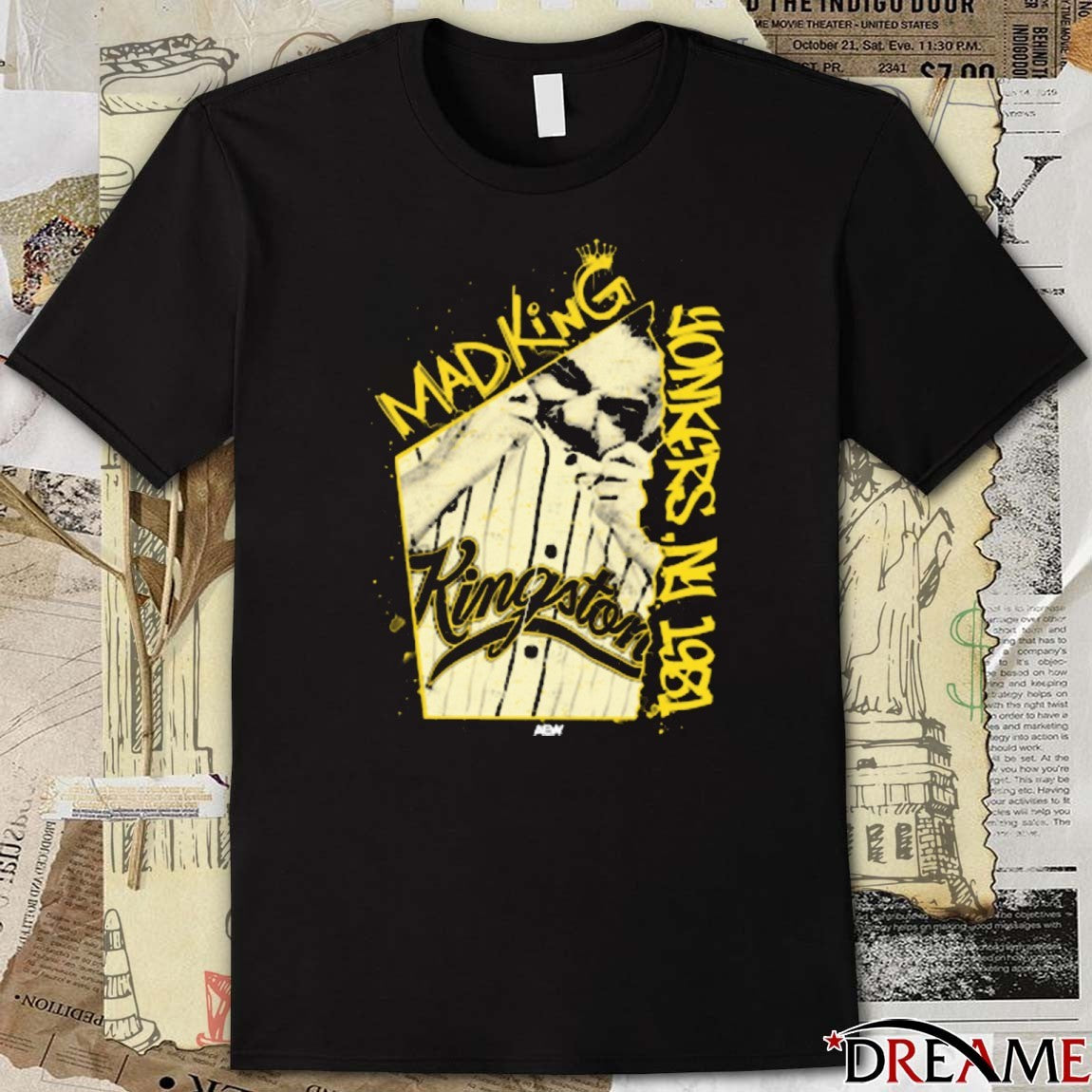 Eddie Kingston Madking Yonkers 1981 AEW 2025 t-shirt