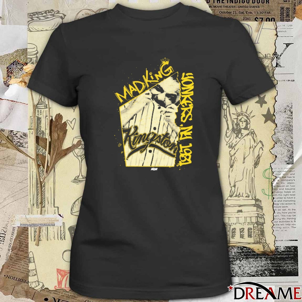 Eddie Kingston Madking Yonkers 1981 AEW 2025 t-shirt
