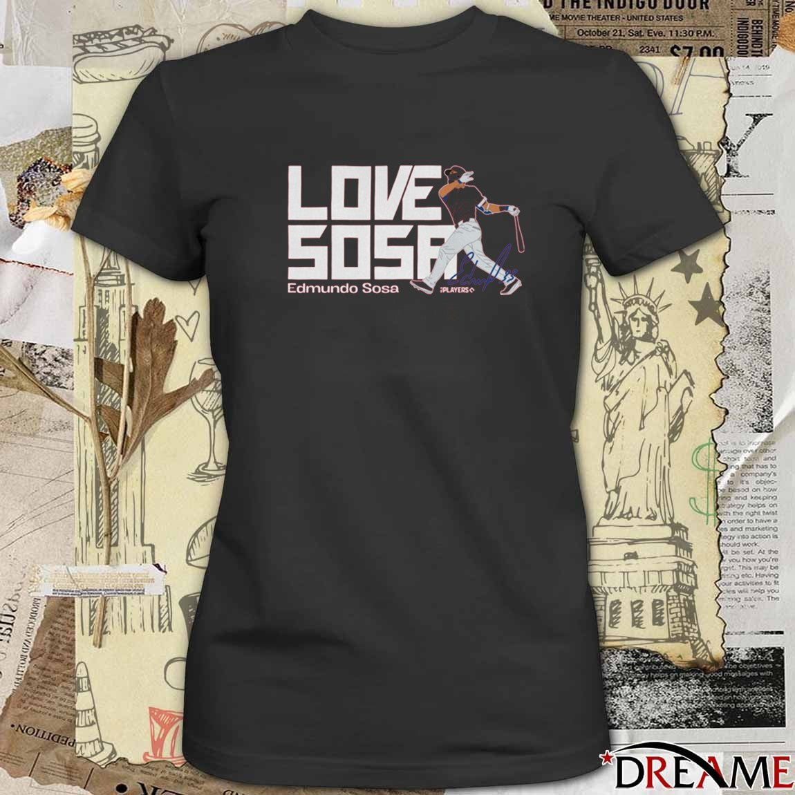 Edmundo Sosa Love Sosa Philadelphia Phillies MLB Signature t-shirt