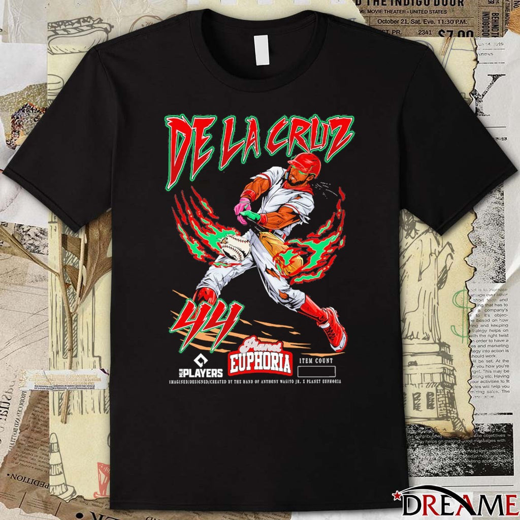 Elly De La Cruz V3 Cincinnati Reds MLB Planet Euphoria Artwork 2026 t-shirt