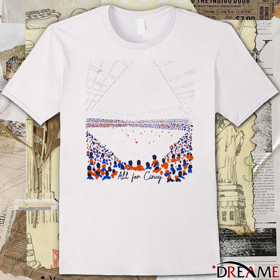 FCC Gary Stuffie All for Cincy Stadium t-shirt