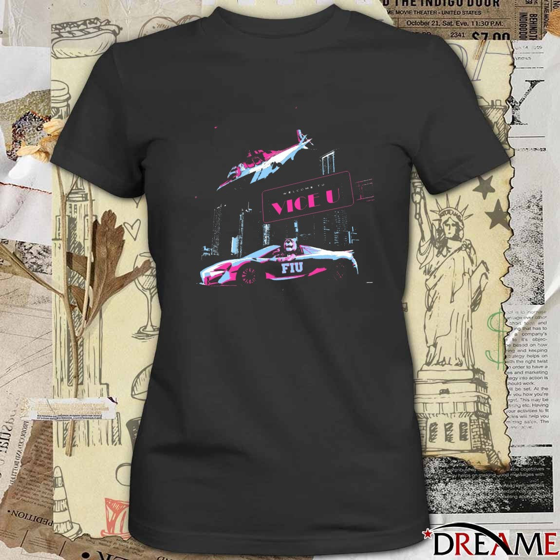 FIU Athletics Welcome To Vice U at Pitbull Stadium 2025 t-shirt