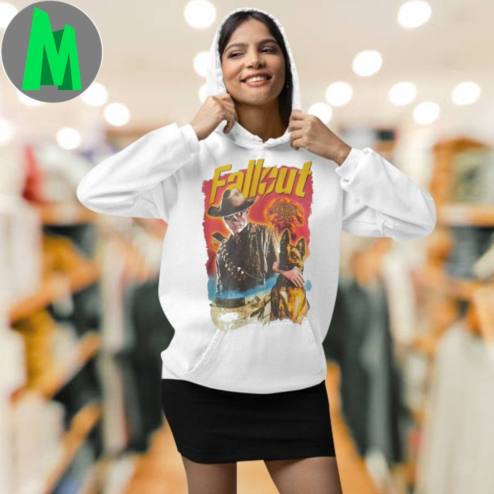 Fallout Meets Halloween Horror Nights 2025 Video Game Fan T-Shirt