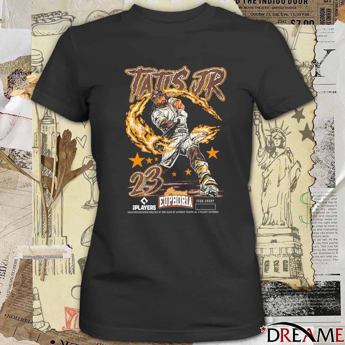 Fernando Tatis Jr. V5 San Diego Padres MLB Planet Euphoria Artwork 2026 t-shirt