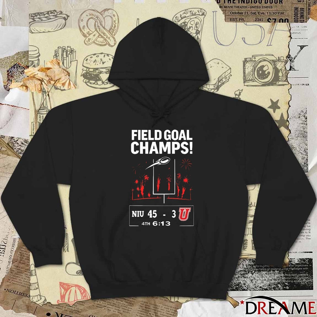 Field Goal Champs Northern Illinois Huskies 45 – 3 Umass Minutemen Nov 12 2025 t-shirt
