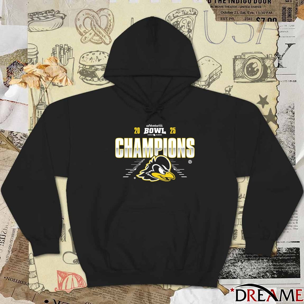 Fightin’ Blue Hens 2025 68 Ventures Bowl Mobile Alabama Champions t-shirt