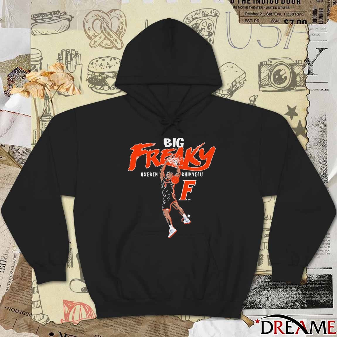 Florida Gators Basketball Rueben Chinyelu Big Freaky t-shirt