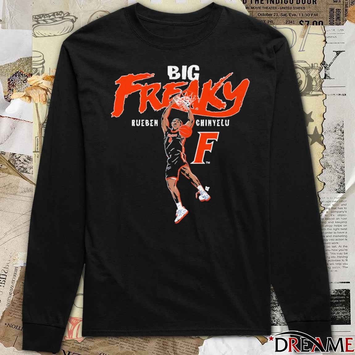 Florida Gators Basketball Rueben Chinyelu Big Freaky t-shirt