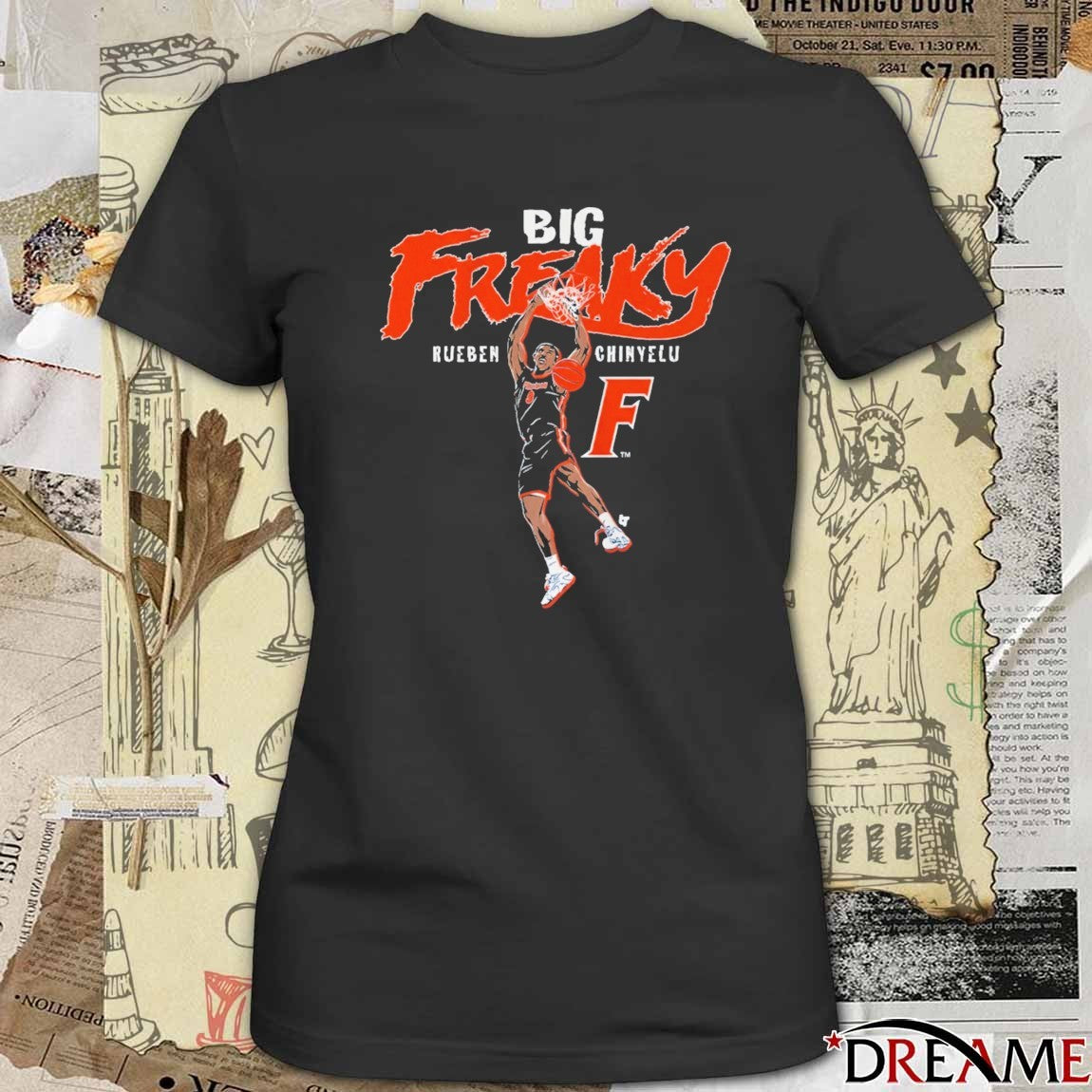 Florida Gators Basketball Rueben Chinyelu Big Freaky t-shirt