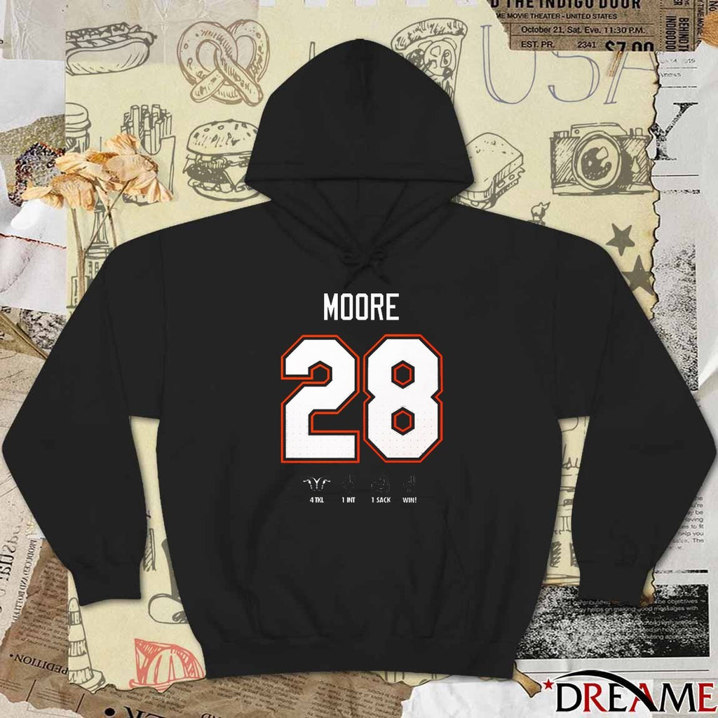 Florida Gators Devin Moore Number 28 4 TKL, 1 INT, 1 sack And A Win t-shirt