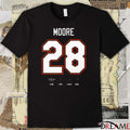 Florida Gators Devin Moore Number 28 4 TKL, 1 INT, 1 sack And A Win t-shirt