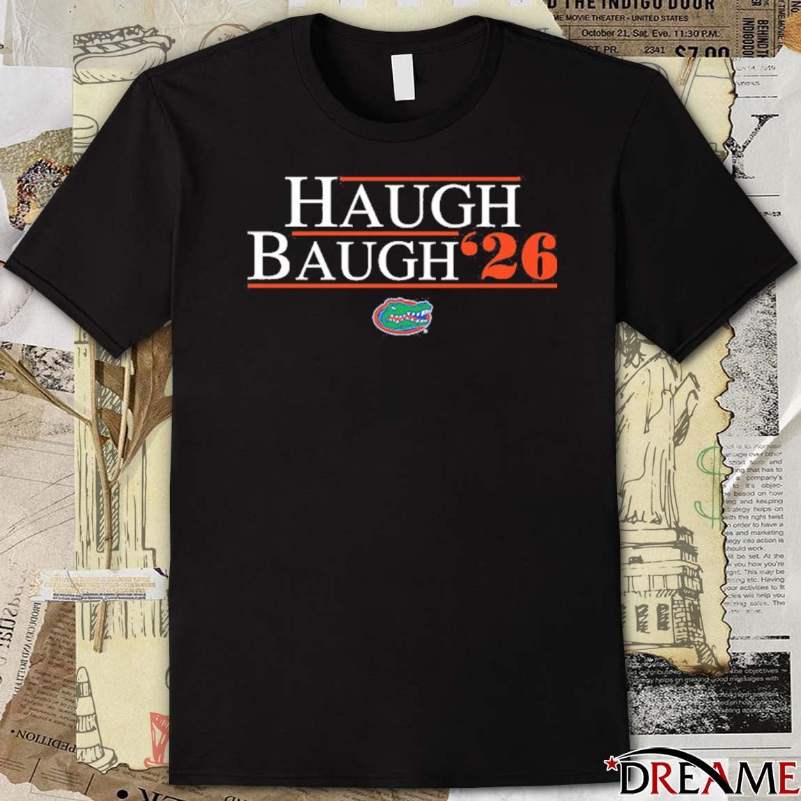 Florida Gators NCAA Men’s Basketball and NCAA Football Thomas Haugh and Jadan Baugh – Haugh Baugh t-shirt
