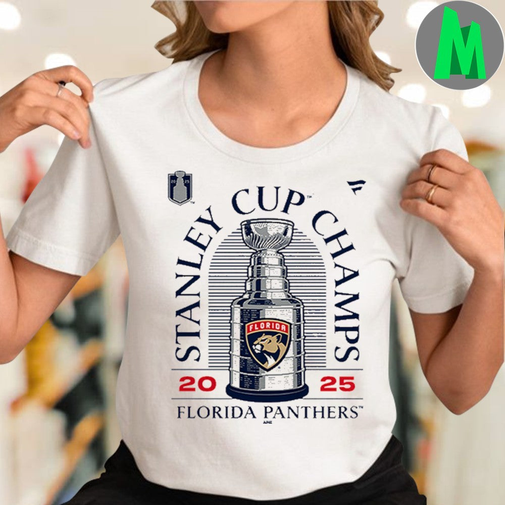 Florida Panthers 2025 Stanley Cup Champions Locker Room T-Shirt