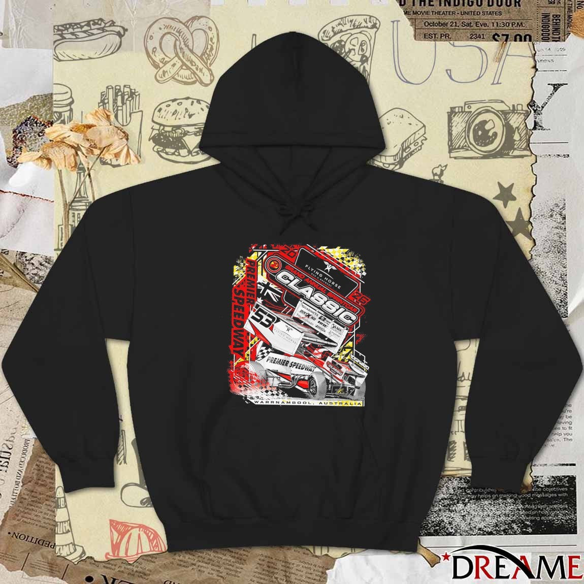 Flying Horse Grand Annual Sprintcar Classic Premier Speedway Warrnambool Australia 2026 t-shirt