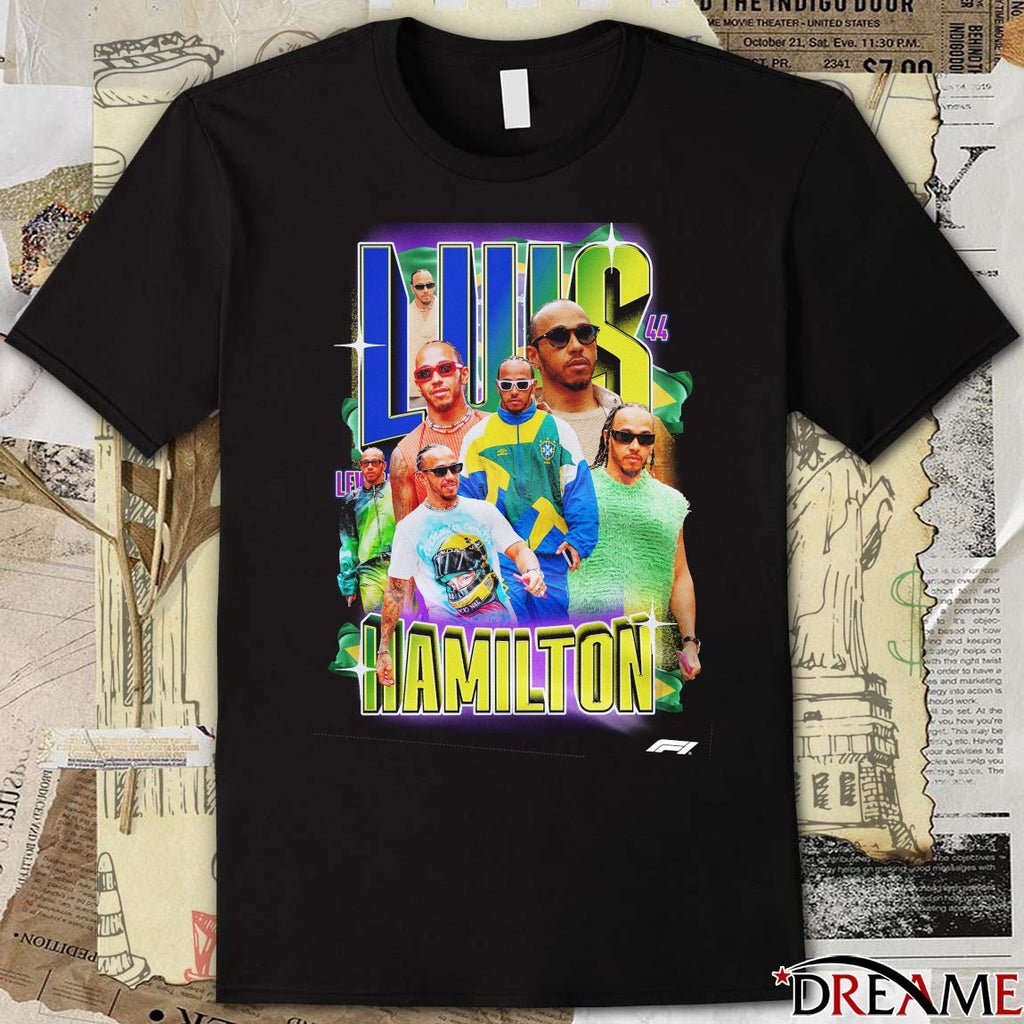 Formula 1 Lewis Hamilton for Christmas 2025 Graphic t-shirt