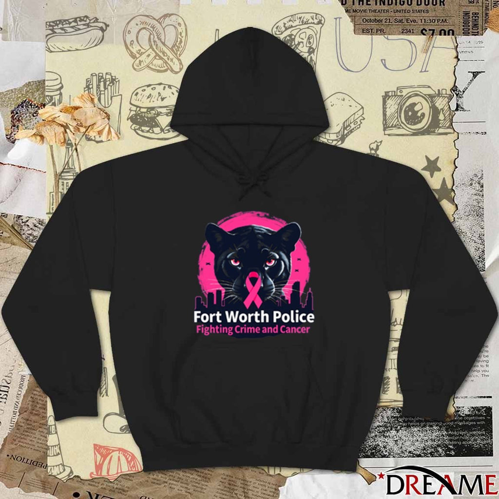 Fort Worth Police Fighting Crime And Cancer 2025 Fanart t-shirt