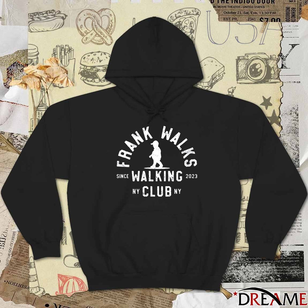 Frank Walks Walking Club Since 2023 NY t-shirt