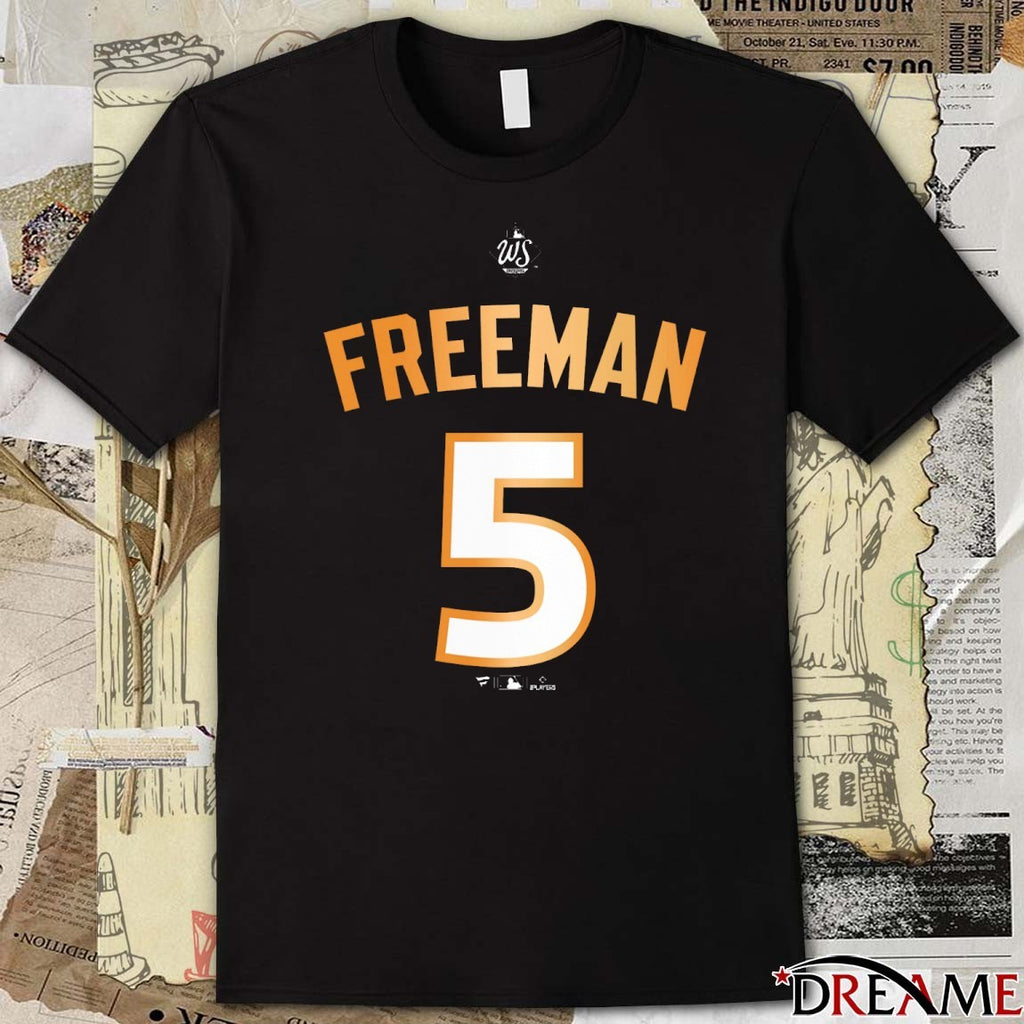 Freddie Freeman Los Angeles Dodgers 2025 MLB World Series Champions Number 5 t-shirt