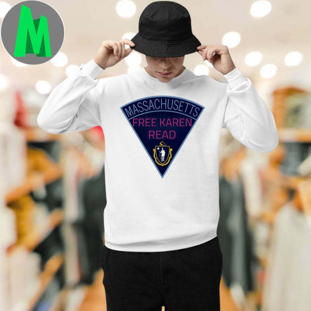 Free Karen Read Massachusetts Shield Shirt