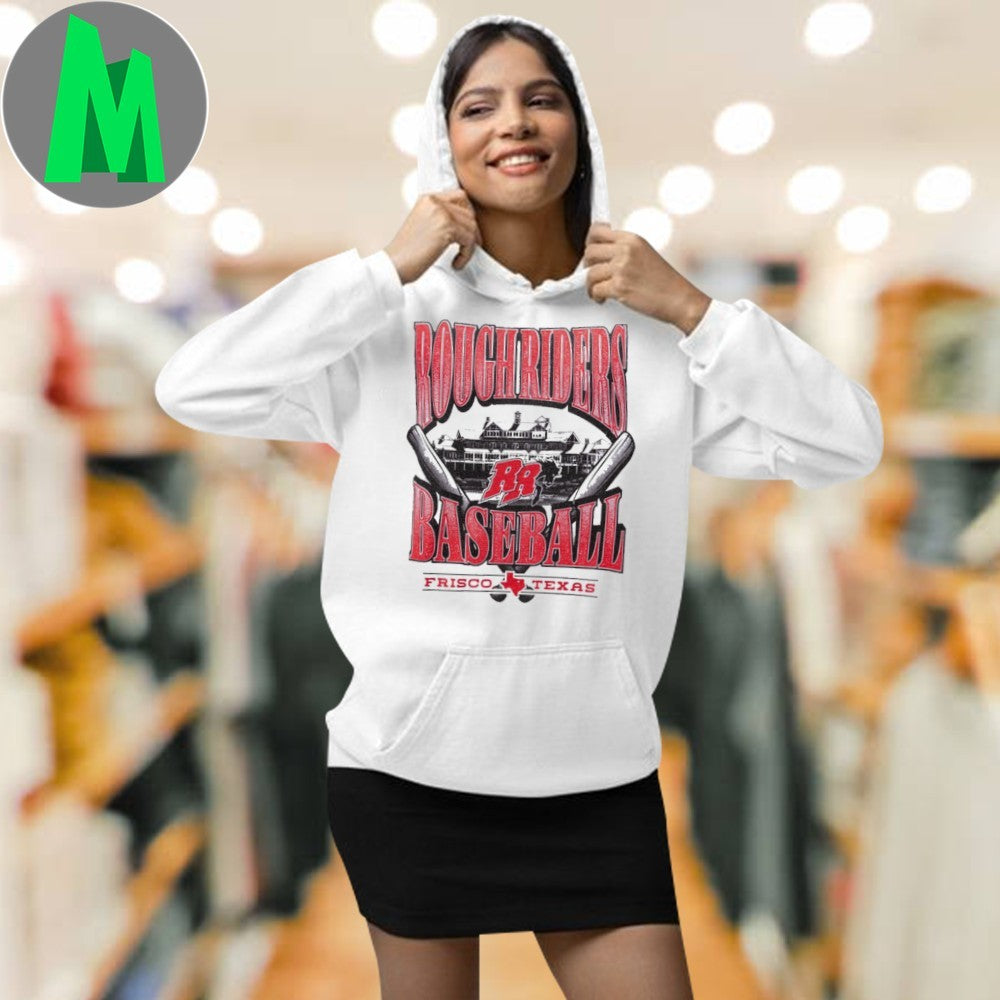 Frisco Texas Rough Riders Baseball Throwback Graphic T-Shirt