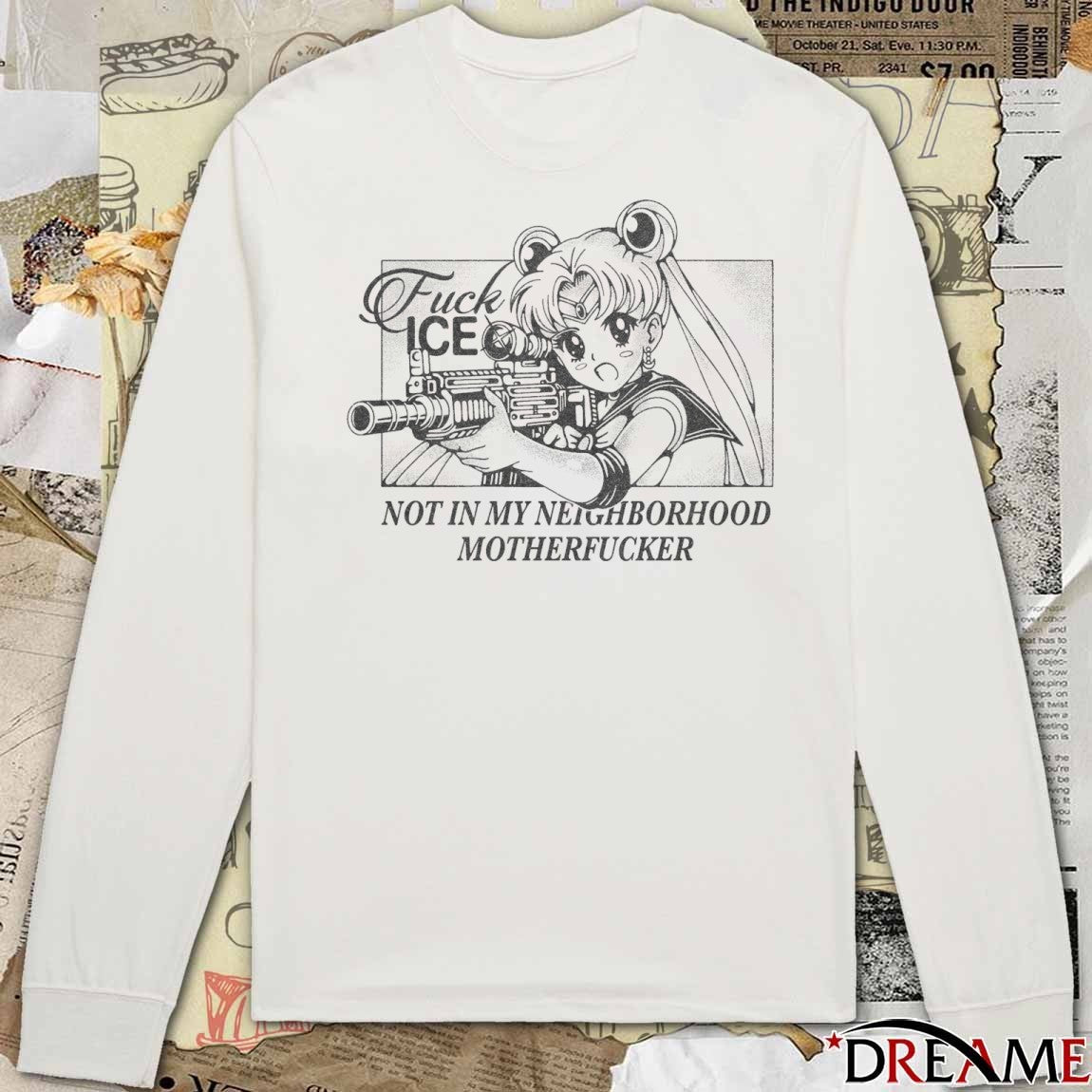 Fuck ICE Not In My Neighborhood Motherfucker 2026 t-shirt