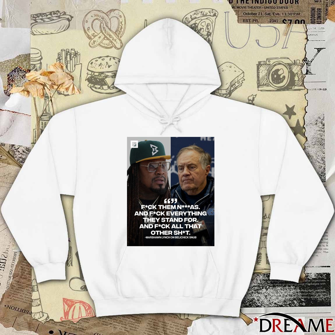 Fuck Them And Fuck Everything They Stand For And Fuck All That Other Shit Marshawn Lynch t-shirt