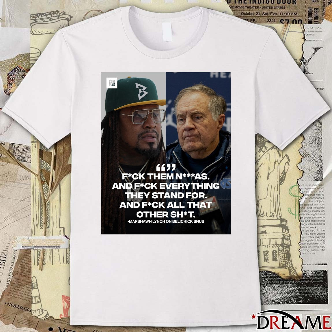 Fuck Them And Fuck Everything They Stand For And Fuck All That Other Shit Marshawn Lynch t-shirt