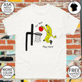Funny banana squad basketball eat well play hard shirt