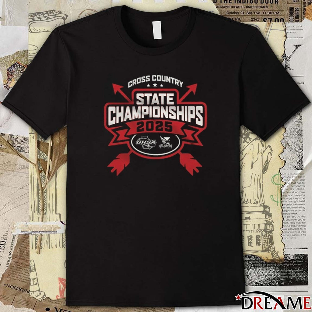 GHSA State Cross Country Championships 2025 Presented by Atlanta Track Club t-shirt