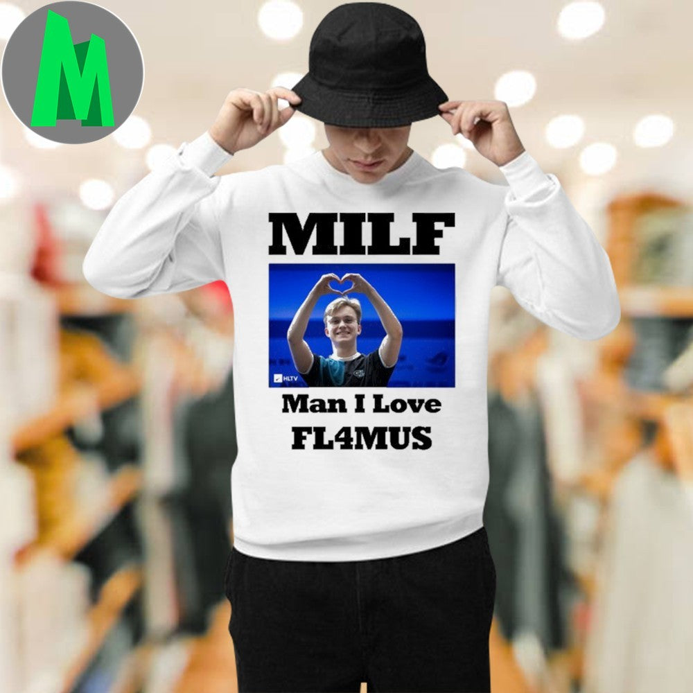 GamerLegion Dan MILF Man I Love FL4MUS HLTV Graphic T-Shirt