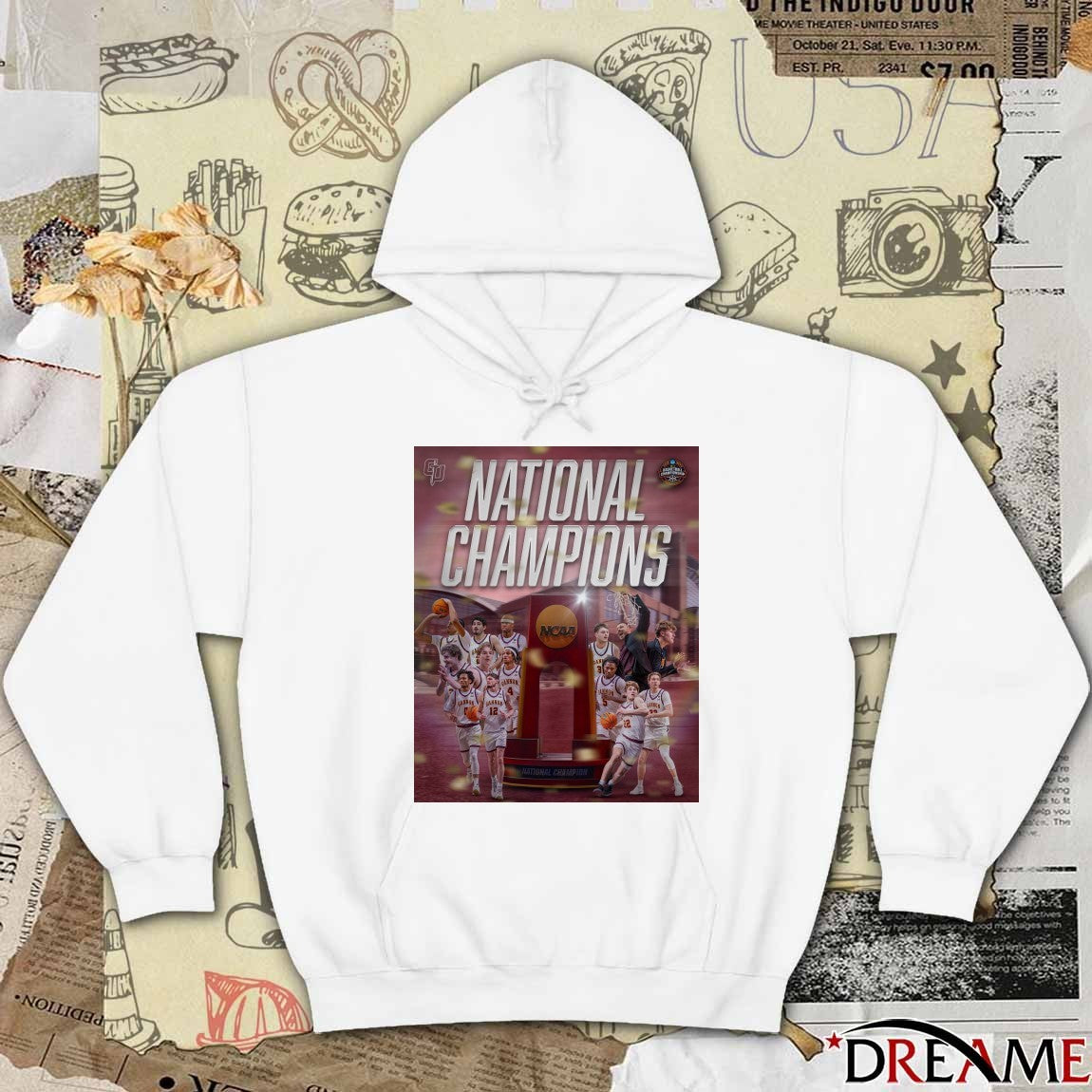 Gannon Golden Knights Men’s Basketball 2026 National Champions Poster t-shirt