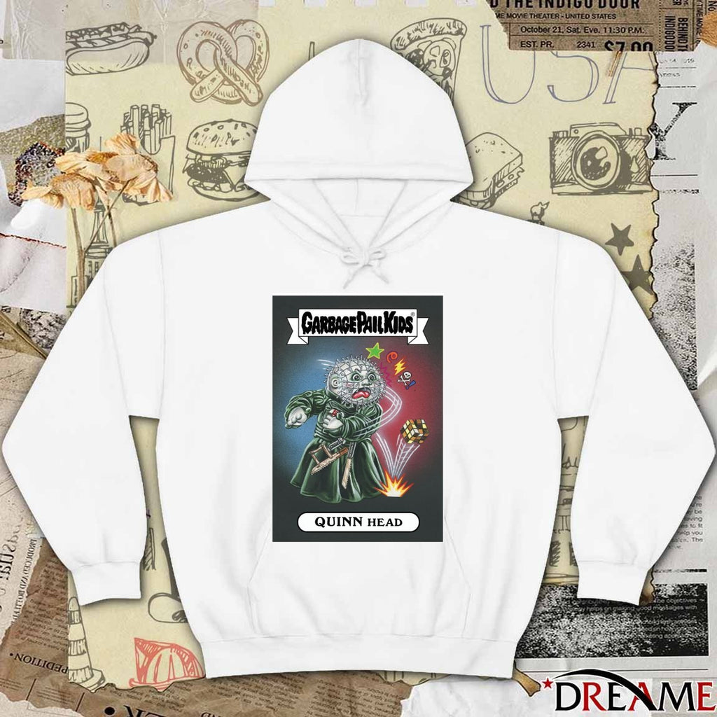Garbage Pail Kids Hellraiser Pinhead Quinn Head 2025 Topps Card t-shirt