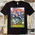 Garbage Pail Kids Outer Space Name Big Name Card Parody t-shirt